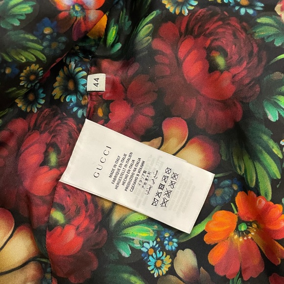 Gucci Punk Leather Biker Jacket Size 44/L - Picture 12 of 16